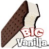 Big Vanilla Ice cream Sandwich